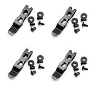 Pince à ressort en acier inoxydable pour ceinture à ressort noire pour étui de fourreau, clip de gaine de coupe, pièces universelles K
