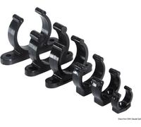 Pince à ressort en nylon noir 34-45 mm, 2 trous, set de 10 pcs. Osculati 34.355.44