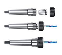 Pince à ressort ER25 3-16mm avec clé à écrou ER de Type UM et support de tour à cône Morse MTB2/MTB3/MTB4/MTA2/MTA3/MTA4 1 ensemble (Size : 11PCS MTA3 set)