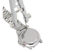 Pince à ressort pour montre - Compatible avec la plupart des montres - Argenté