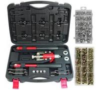 PINCE A RIVET ET INSERT + ASSORTIMENTS 235 INSERTS ACIER ET 150 ALU