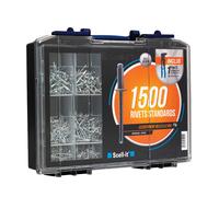 Pince à riveter E-500RH-R + 1500 rivets standard Ø3,0 à Ø5,0 mm SCELL-IT