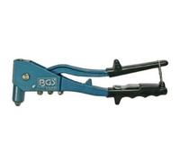 Pince à riveter Kraftmann - Force homme - Convient pour les rivets de 2,4 à 4,8 mm - 250 mm - Bleu