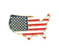 Pince à ruban multifonction et épingles à emblèmes patriotiques pour occasions formelles ou accessoires de mode quotidiens, cadeau patriotique, Large, Comme décrit
