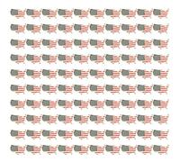 Pince à ruban polyvalente et épingles d ' emblèmes patriotiques adaptées occasions formelles ou accessoires de mode quotidiens, accessoires sur le thème du drapeau