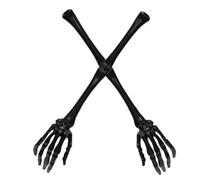 Pince à salade en forme de tête de mort, antidérapante et lavable, | Service à salade à bras squelette pour les fêtes, la cuisine, le repas, la maison, le bar, le buffet, le café
