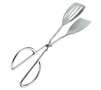Pince à salade pour servir, pince à salade | Pince à salade | Pince à salade suspendue en acier inoxydable | Pince à pain multifonction ergonomique avec poignées en ciseaux pour griller