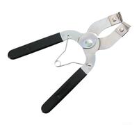 Pince à segments de piston 4 cm d'ouverture en acier inoxydable avec ressort à haute tension Ea-sy pour réparation automobile mécanique d'entretien