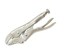 IRWIN T1002EL4 IWT1002EL4 Pinces-étaux avec Mâchoires incurvées, Argent, 100 mm