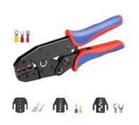 Pince à sertir à mâchoires à changement rapide YFX-03C | for gaines thermorétractables/à fût ouvert/à virole/MC2.5/4/6(YFX-03C 3jaw)