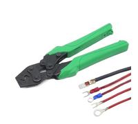 Pince à sertir à pression froide à cliquet CIN-2MA, for bornes nues OT/UT, boîte d'assortiment de cosses en cuivre, outil de faisceau de fils électriques 1 pièces(OT UT 450 CIN-2MA)