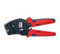 Knipex Pince à sertir auto-ajustable 97 53 08 SB – 190 mm, introduction frontale, brunie