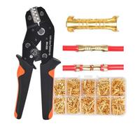 Pince À Sertir À Ressort, Outil Manuel, Connecteur De Fil Mâle Femelle, Terminal, Kit D'assortiment Isolé Électrique(SN-58B 300PCS)