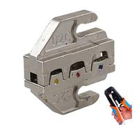 Pince à sertir de fil de mâchoire de rechange - Sertissage en acier au carbone, kit de matrice à sertir ouvert | Multifonctionnel Outil de sertissage Pince à sertir Cable Moule à mâchoire Atelier à