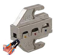 Pince à sertir de mâchoire - meurt de remplacement en acier au carbone pour sertissage de fil | Ensemble d'écrou de sertissage à ouvert, outils de sertissage multifonctionnels, moule de mâchoire