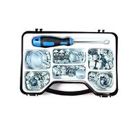 Pince à sertir en acier au carbone pour climatisation avec tournevis utilisé pour automobile, maison, jardin, bateau, chauffage en acier inoxydable, assortiment de tuyaux automobiles