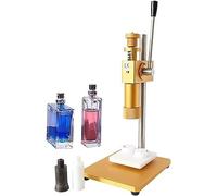 Pince à sertir et bouchon de bouteille réglable en hauteur | Outil d'étanchéité professionnel pour bouteilles de produits chimiques, de parfums et d'huiles essentielles