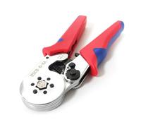 Pince à sertir hexagonale à cliquet automatique HSC86 pour bornes de type tube européen en acier à haute teneur en carbone