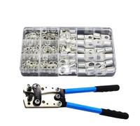 Pince à sertir hexagonale manuelle HX-50B avec matrices interchangeables, 6-50 mm², for grandes bornes(Light Blue)