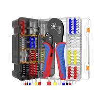 Pince à sertir hexagonale VXC9 16-6N, cliquet et auto-réglable, 0,08-16 mm², 28-5 AWG, for cosses(16-6N 2800PCS KIT R)