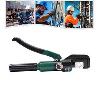 Pince à sertir hydraulique - 10 tonnes - 4-70 mm - 2 cosses de câble - Pince à sertir rotative