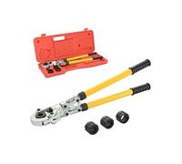vidaXL Pince à sertir hydraulique 16-20-26-32 mm Jaune G