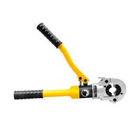 Pince à sertir hydraulique 8T avec 4 mâchoires de sertissage 16-32 mm TH, pince à sertir pour tubes en aluminium -PEX PB, tête rotative à 360°, poignée ergonomique, avec mallette à outils, outil de