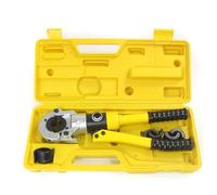 Pince à sertir hydraulique 8T - Diamètre : 16-32 mm - Pour tubes composites - Type TH - Avec tête pivotante à 360° - Pour tubes multicouches avec raccords profilés TH