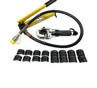 Pince à Sertir Hydraulique à 6 Tons Tube En Cuivre MâChoires Radiales Presse Radiale Outil Pince à Sertir V12-28 Avec Tuyau De 1 M Outils à Main Outils De Contour Hydraulique Et Usage Contour En V