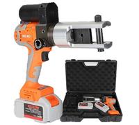 Pince à sertir hydraulique alimentée par batterie pour bornes en cuivre et aluminium - Outil électrique rechargeable pour un sertissage efficace