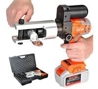 Pince à sertir hydraulique électrique 18 V/4 Ah, rechargeable, 16-300 mm², avec 2 batteries