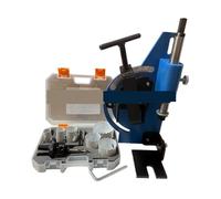 Pince à sertir hydraulique, La Machine À Rainurer Et Découper Les Tuyaux PN-1/2A Est Équipée De Plusieurs Scies Cloches(Machine+9-piece set)