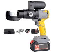 Pince a Sertir Hydraulique Pince Hydraulique Lithium-Électrique Pince a Sertir Électrique Rechargeable Petit Pistolet en Acier Pince Pour Tuyau Pression Modifiée Portable Spécial Électricien 21V A