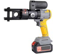 Pince a Sertir Hydraulique Pince Hydraulique Lithium-Électrique Pince a Sertir Électrique Rechargeable Petit Pistolet en Acier Pince Pour Tuyau Pression Modifiée Portable Spécial Électricien 21V B