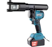 Pince a Sertir Hydraulique Pince Hydraulique Lithium-Électrique Pince a Sertir Électrique Rechargeable Petit Pistolet en Acier Pince Pour Tuyau Pression Modifiée Portable Spécial Électricien 21V D