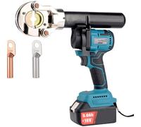 Pince a Sertir Hydraulique Pince Hydraulique Lithium-Électrique Pince a Sertir Électrique Rechargeable Petit Pistolet en Acier Pince Pour Tuyau Pression Modifiée Portable Spécial Électricien 21V F