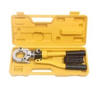 Pince à sertir hydraulique professionnelle pour tube en cuivre TH avec coupe-tube et ébavureur - Pince à sertir manuelle - Pince à sertir - Pour tuyaux en cuivre et tuyaux composites avec TH16, TH20