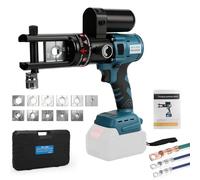 Pince à sertir hydraulique sans fil Compatible avec Makita 18V, 60 kN Pince à sertir électrique avec technologie de sertissage rapide, 16-300 mm², pour travaux électriques de câbles efficaces