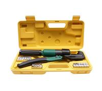 Pince à Sertir Hydraulique Sertisseuse Multicouche Hydraulique 4-70mm² Avec 8 Paires De Moules Et Boîte à Outils,Pour Tubes En Aluminium, Tubes En Plastique, Tubes Multicouches