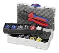 Knipex 97 90 23 Pince à sertir Ensemble d'outils Bleu, Rouge