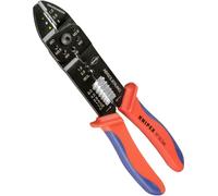 Pince à sertir Knipex longueur 240mm laquée noir pour cosses et connecteurs isolés 0,75-6 - 97 22 240