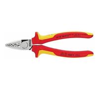 Pince à sertir les cosses - isolée 1000 V - 180 mm KNIPEX