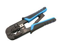 KALEA-INFORMATIQUE Pince à Sertir les Fiches RJ45 / 8P8C - RJ12 / 6P6C - RJ11 / 6P4C - Avec Crémaillère