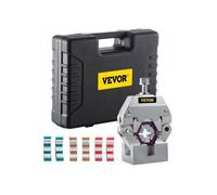 Pince à sertir manuelle 71550 pour tuyaux de climatisation 4 matrices N°6 N°8 N°10 et N°12 avec mallette