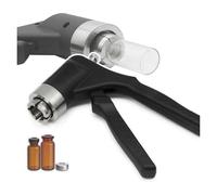 Pince à sertir manuelle pour fioles - 20 mm - Outil de sertissage de | Couvercle en aluminium, solution de sertissage fiable pour l'emballage alimentaire, les laboratoires et les écoles