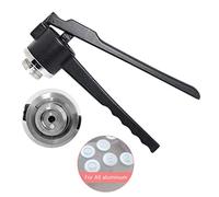 Pince à sertir manuelle pour fioles - Machine à sertir les bouchons de bouteille portable pour bouchons en aluminium et en plastique - Dispositif d'étanchéité de 13 mm pour une utilisation domestique