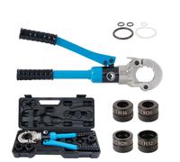 Pince à Sertir Multicouche professionnelle TEENO, Pour Tuyau Plastique Aluminium,Acier Inoxydable,Pour Raccords sur ,Bleu