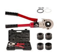 Pince à Sertir Multicouche professionnelle TEENO, Pour Tuyau Plastique Aluminium,Acier Inoxydable,Pour Raccords sur ,Rouge