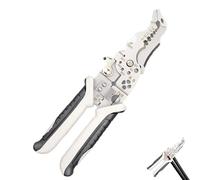 Pince à sertir - Outil de sertissage robuste, poignée à cliquet réglable | Pince coupante de câble pliable, pince à sertir multifonction pour l'entretien de la maison et l'entretien électrique