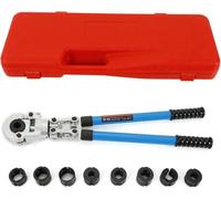 Pince à sertir Pince à sertir pour tubes Tube composite Pince à sertir manuelle Kit d'outils de sertissage TH&V Ciseaux à tubes Montage Mâchoires de sertissage pour tube cuivre